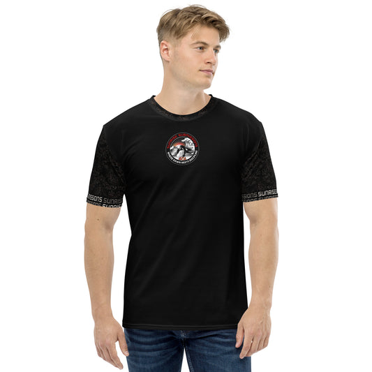 SSub G2 Chest Emblem Black Red Men's Shirt