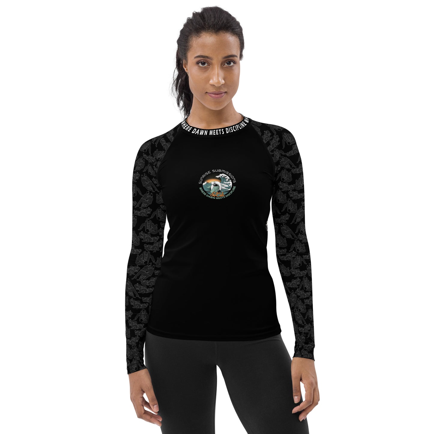 SSub G2 Chest Emblem Women's Rash Guard