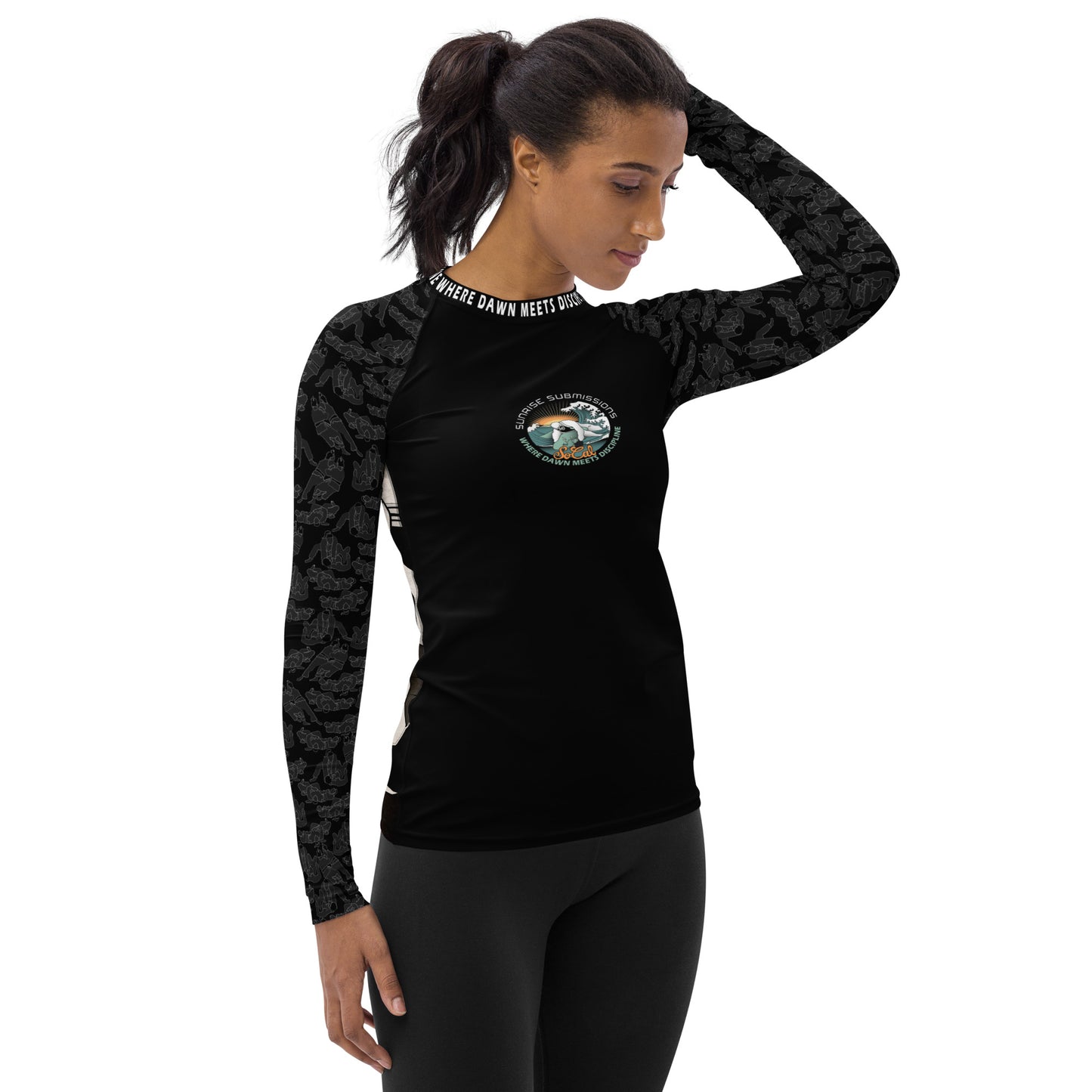 SSub G2 Chest Emblem Women's Rash Guard