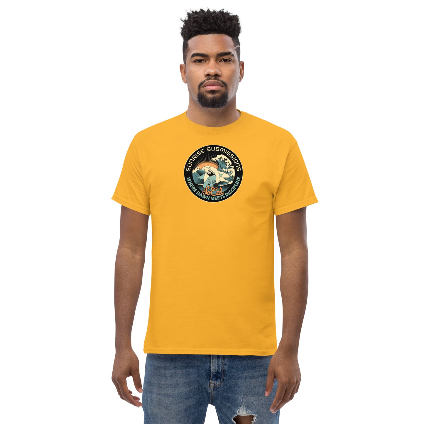 Sunrise Submission Logo Center unisex Classic tee