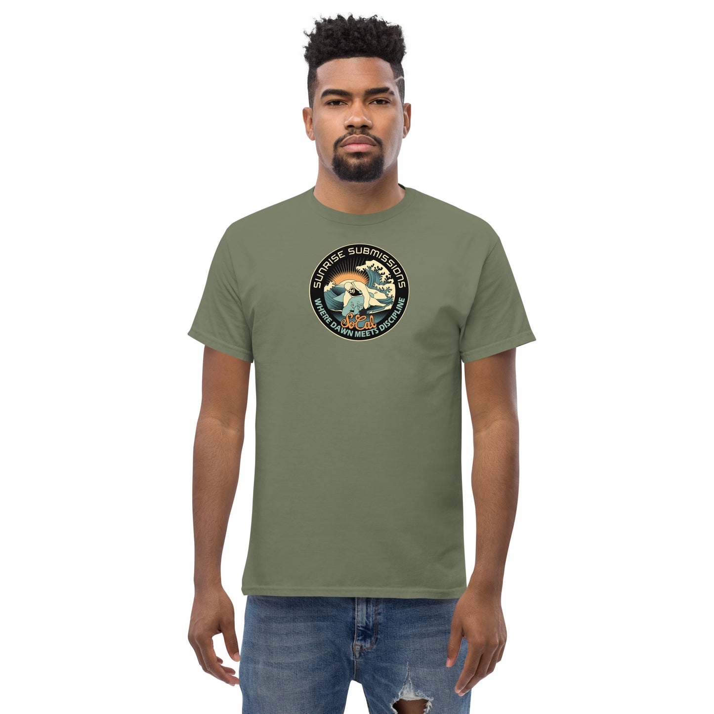 Sunrise Submission Logo Center unisex Classic tee