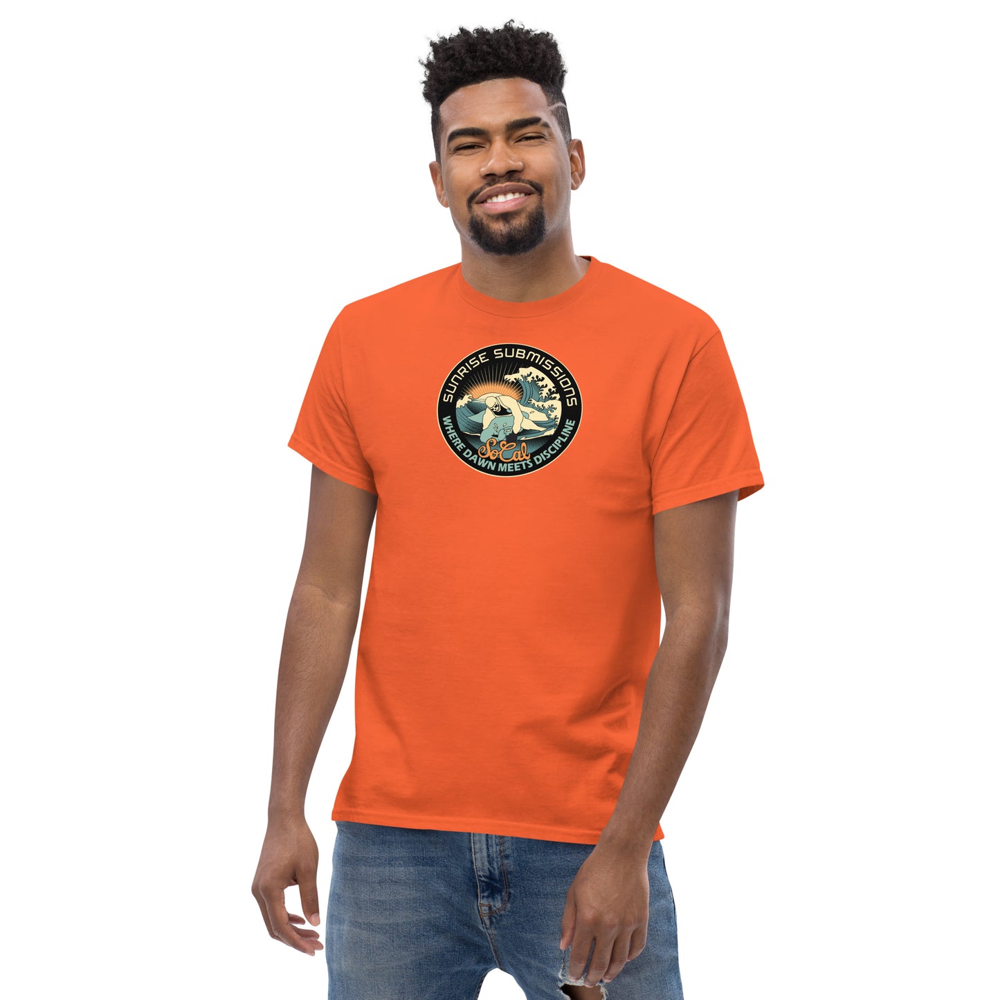 Sunrise Submission Logo Center unisex Classic tee