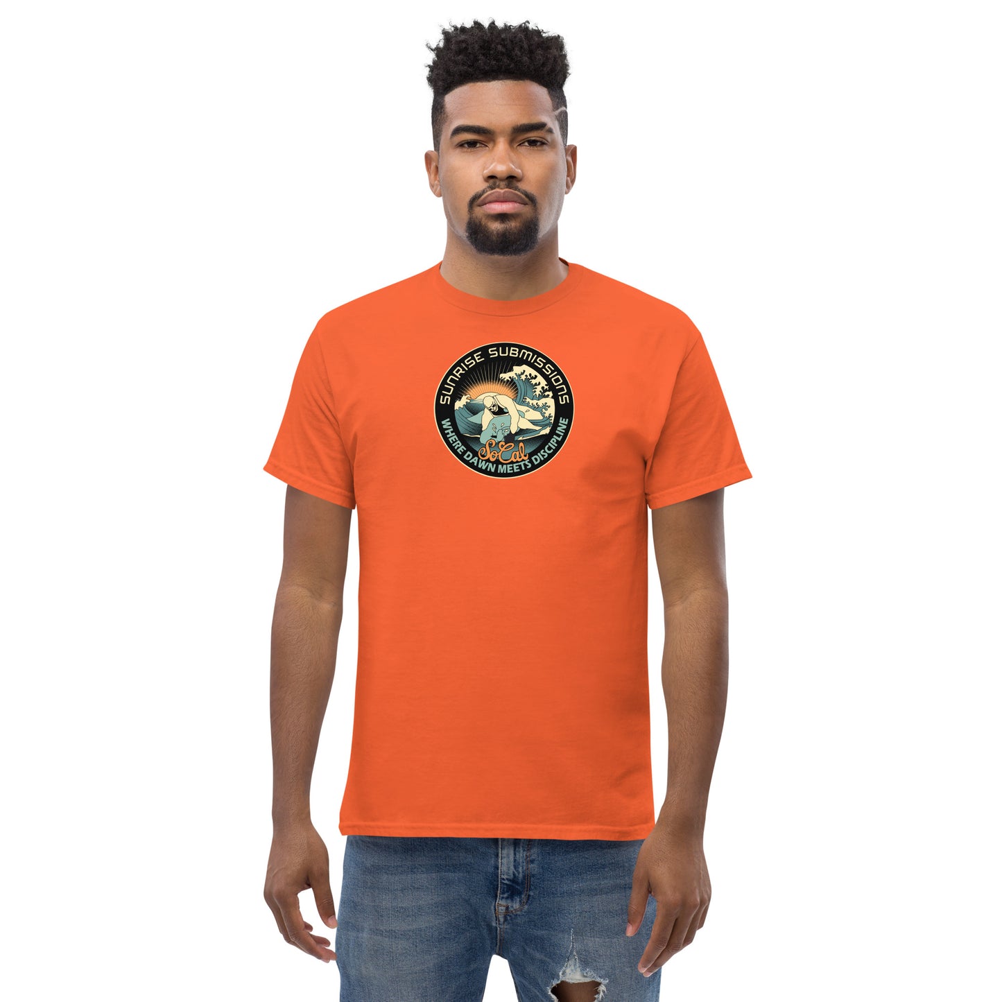 Sunrise Submission Logo Center unisex Classic tee