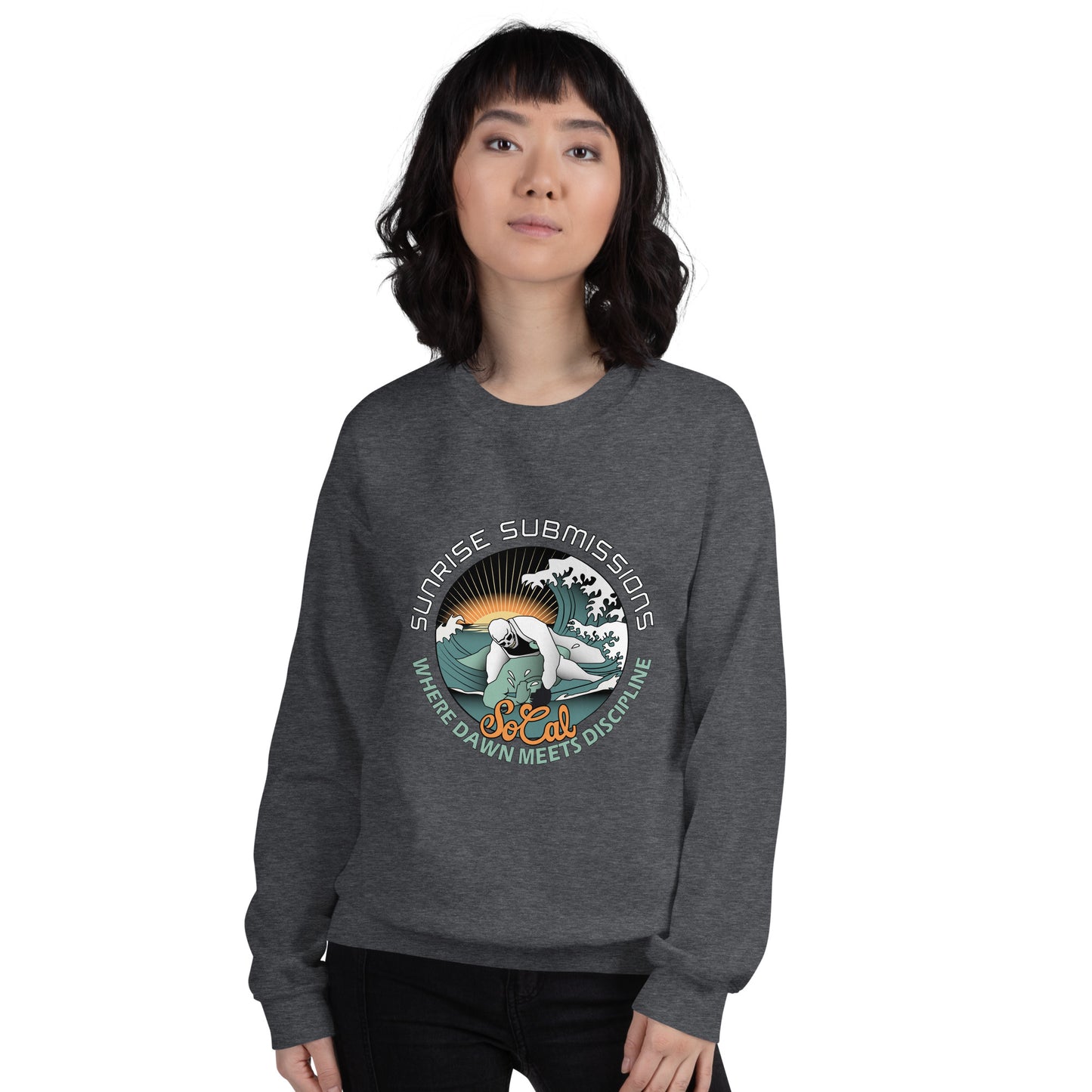 Sunrise Submissions Logo Center Unisex Sweatshirt