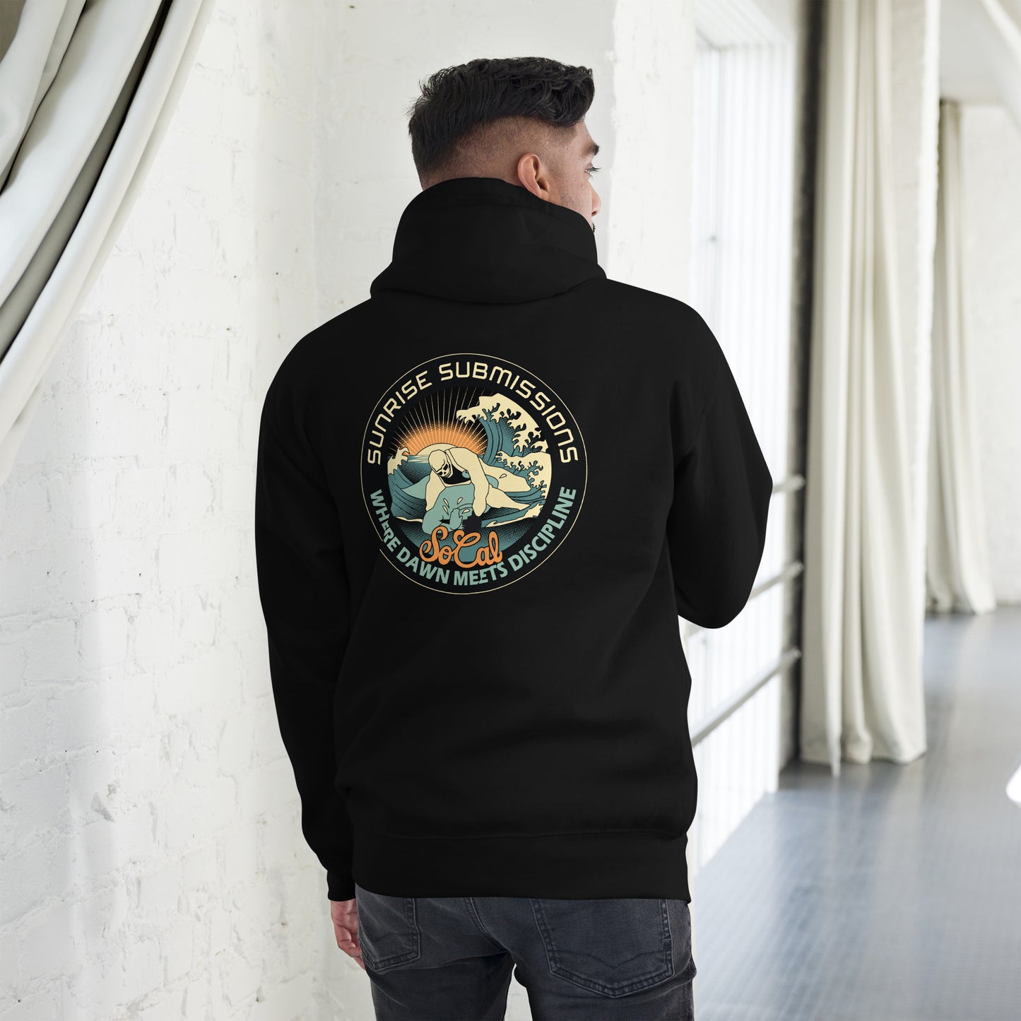 Sunrise Submissions Elite BJJ Hoodie Sweatshirt