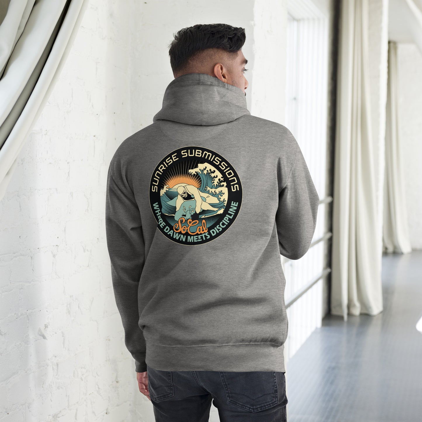 Sunrise Submissions Elite BJJ Hoodie Sweatshirt