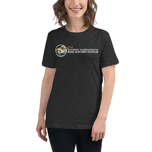 Sunrise Submissions Logo Horizon Women's Relaxed T-Shirt